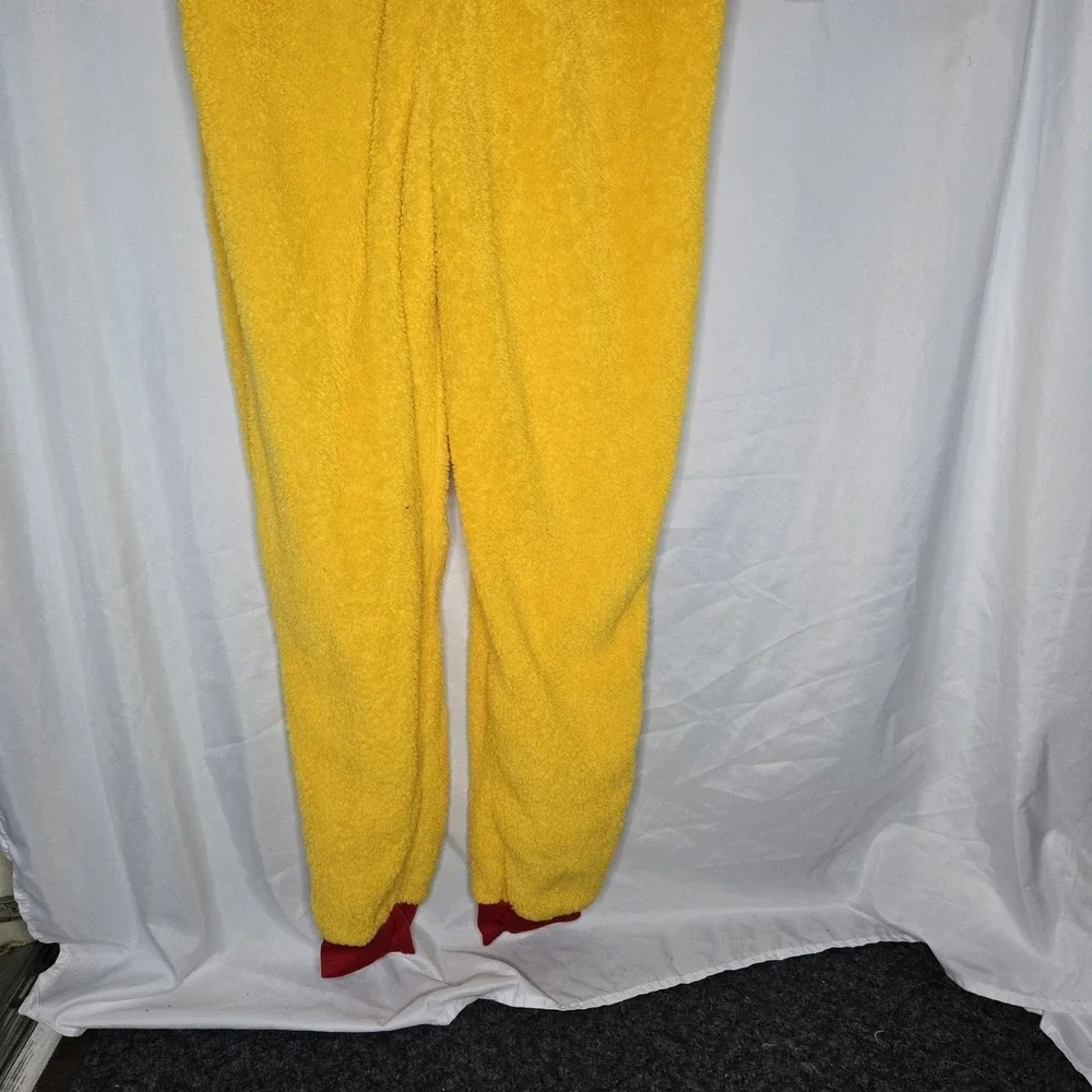 Winnie The Pooh Disney Zip Up Union Suit Adult Pajama Body Suit Size Large 12/14 - Picture 4 of 6